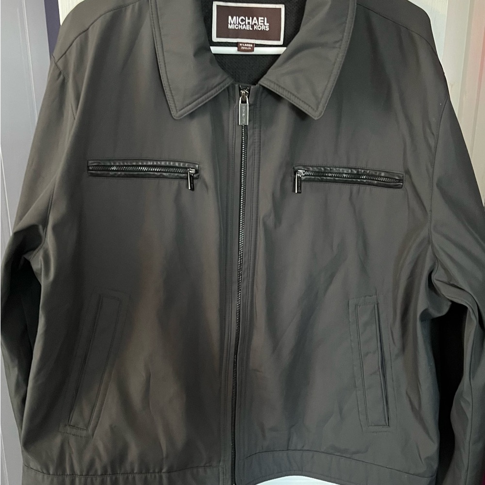 Michael Kors Gray Lightweight Jacket